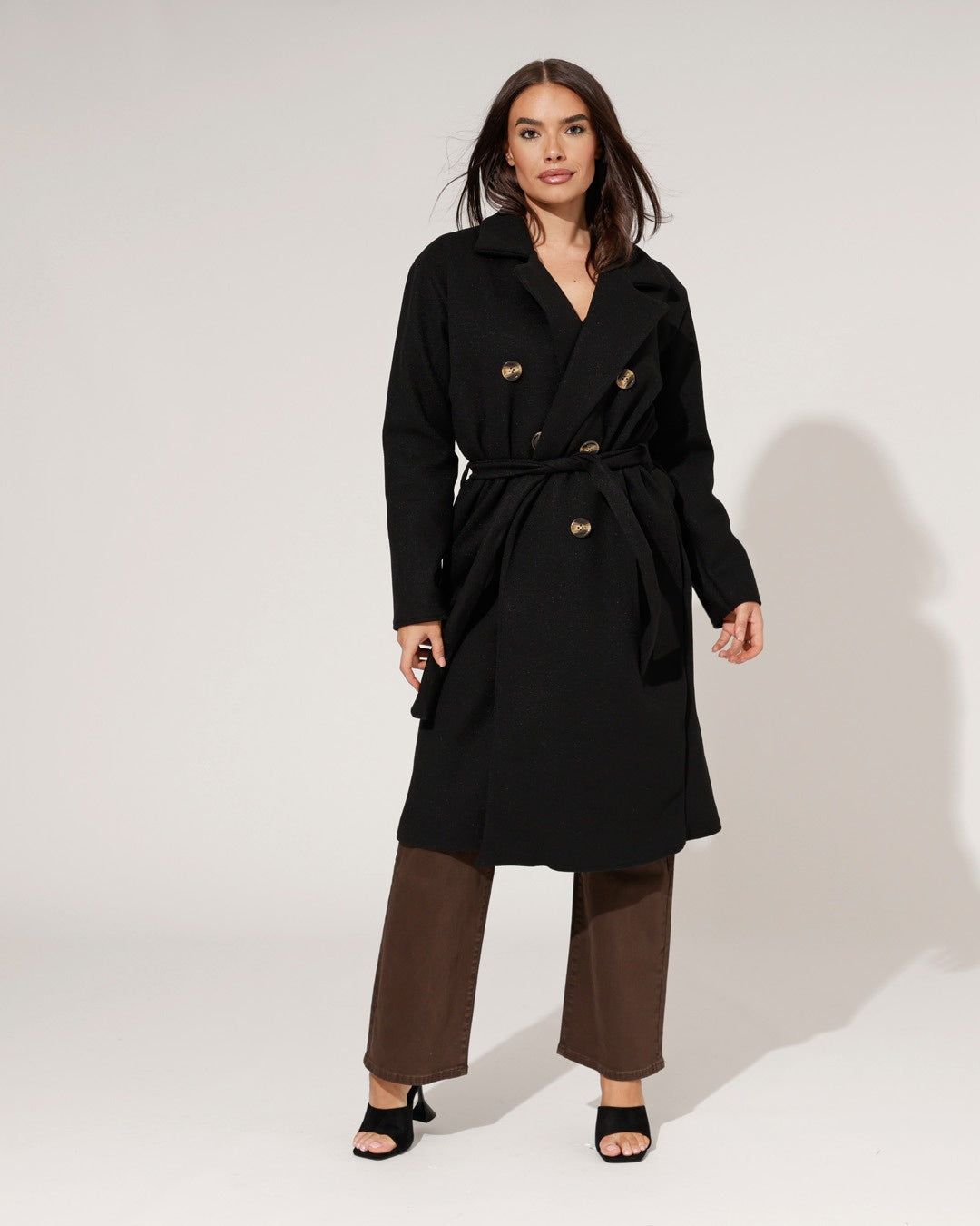 Trenchcoat Tilly Zwart