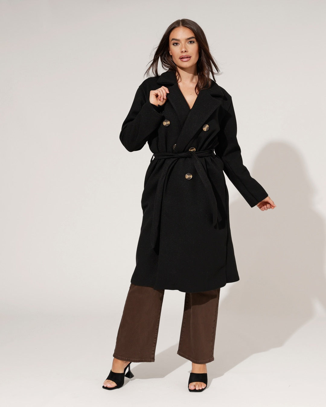 Trenchcoat Tilly Zwart