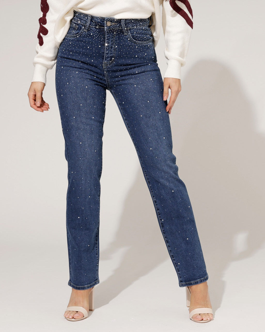 Ana & Lucy | Straight Jeans Lola Blauw