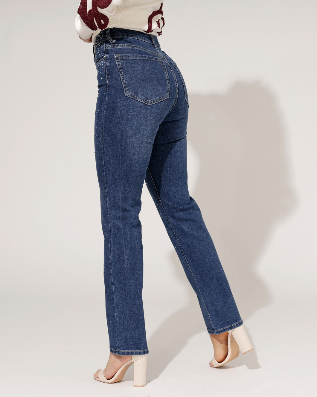 Ana & Lucy | Straight Jeans Lola Blauw