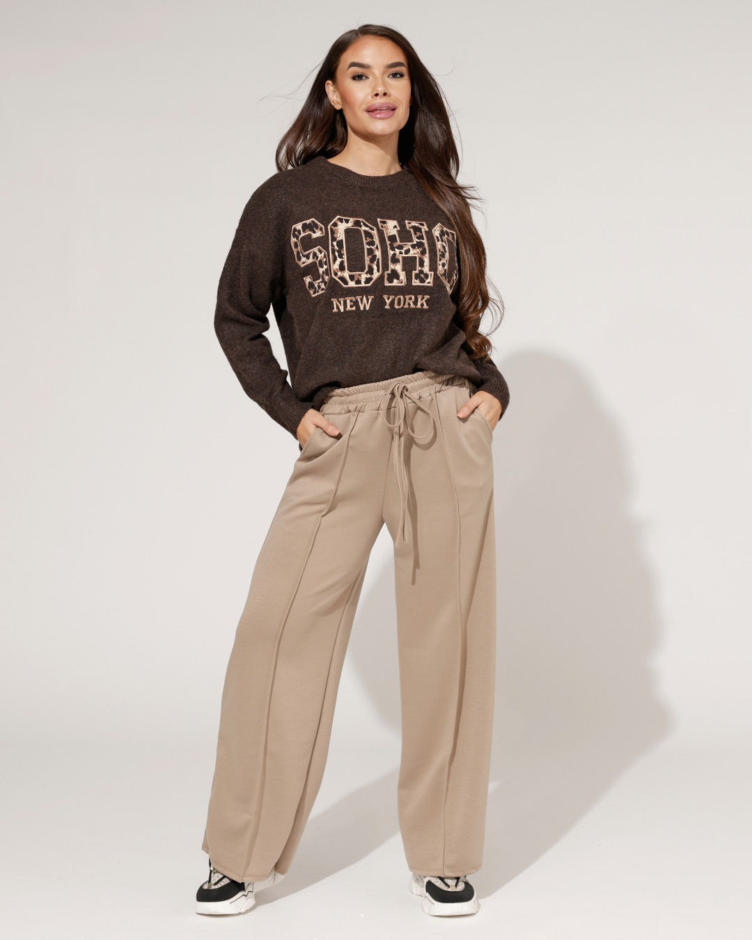 Broek Mira Taupe