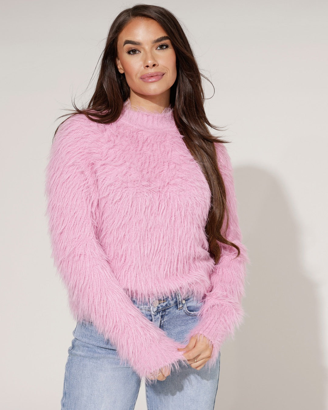 Trui Fluff Roze