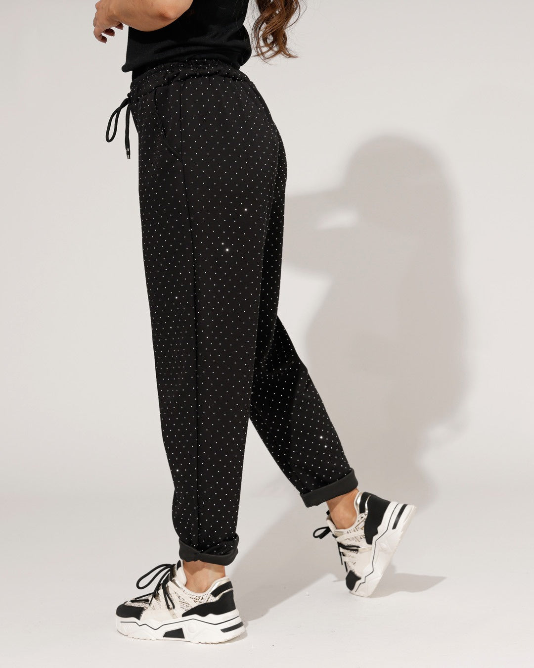 Broek met glitters Monica Zwart