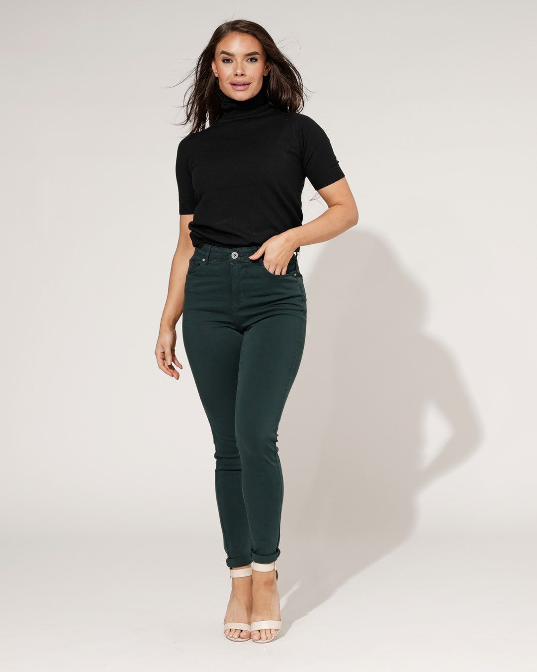 Goodies | Skinny jeans Lou-14 Petrol
