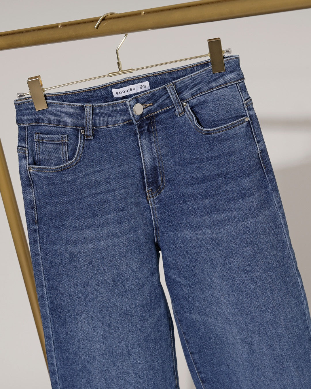 Goodies | Wide leg jeans Mindey Blauw