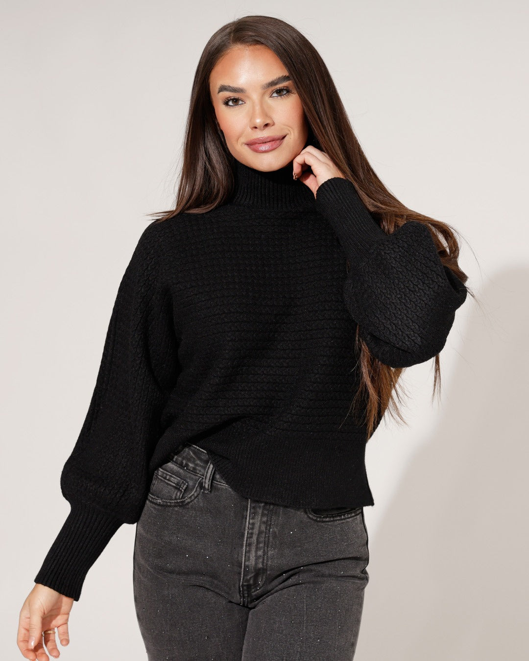 Trui Lily Zwart