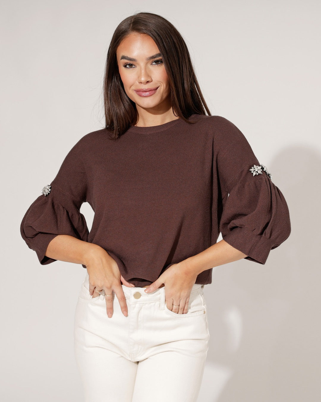 Top Liena Donkerbruin