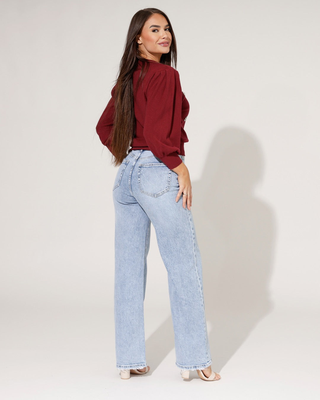 Queen Hearts | Wide leg, Straight jeans Jill Blauw