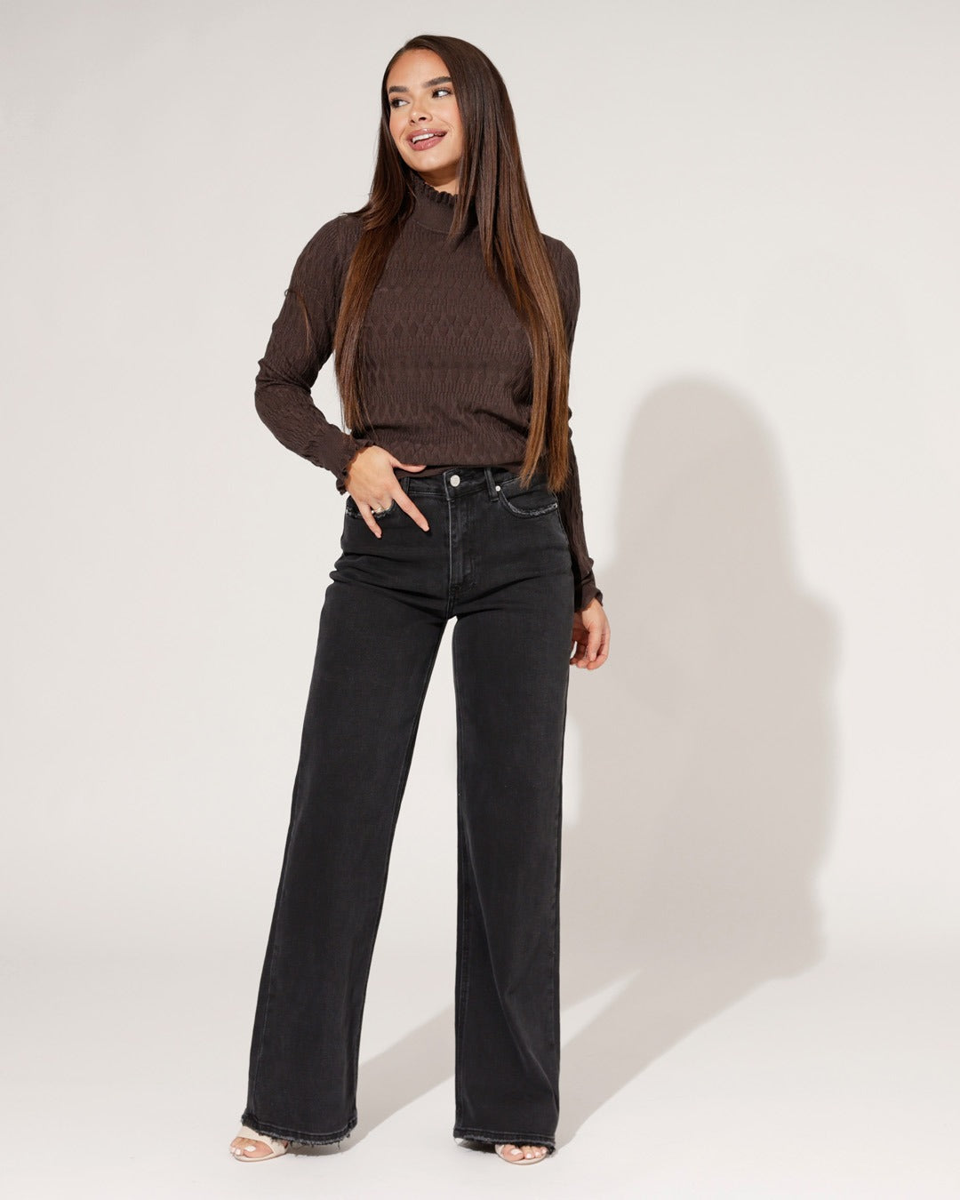 Queen Hearts | Wide leg, Straight jeans Sanne Zwart