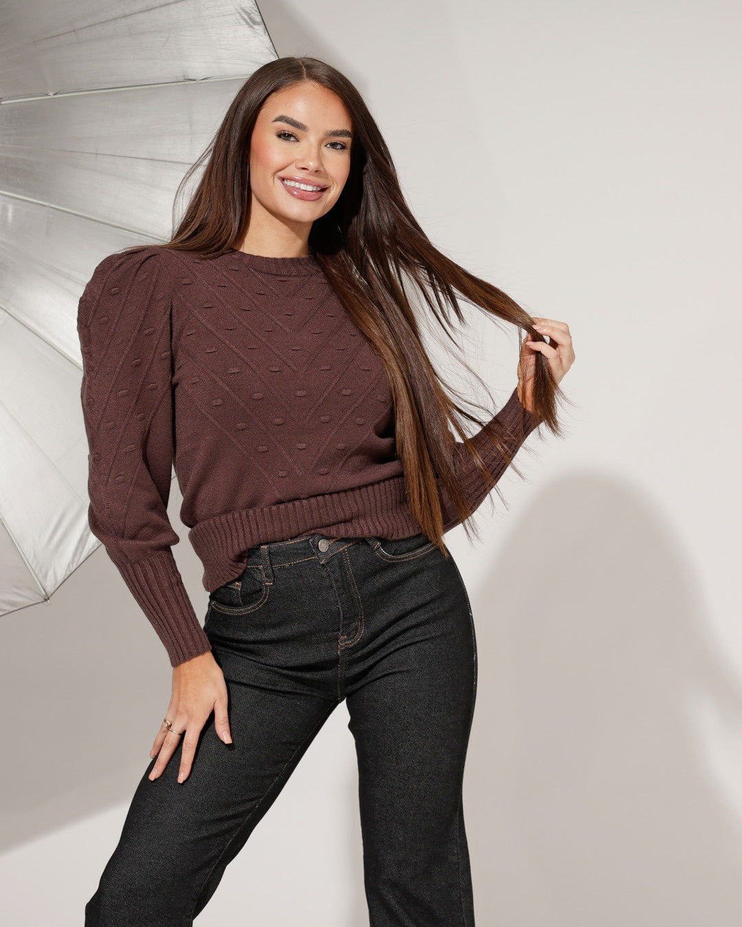 Top Kelley Donkerbruin