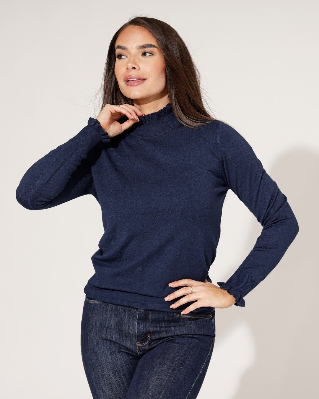 Top Millie Donkerblauw