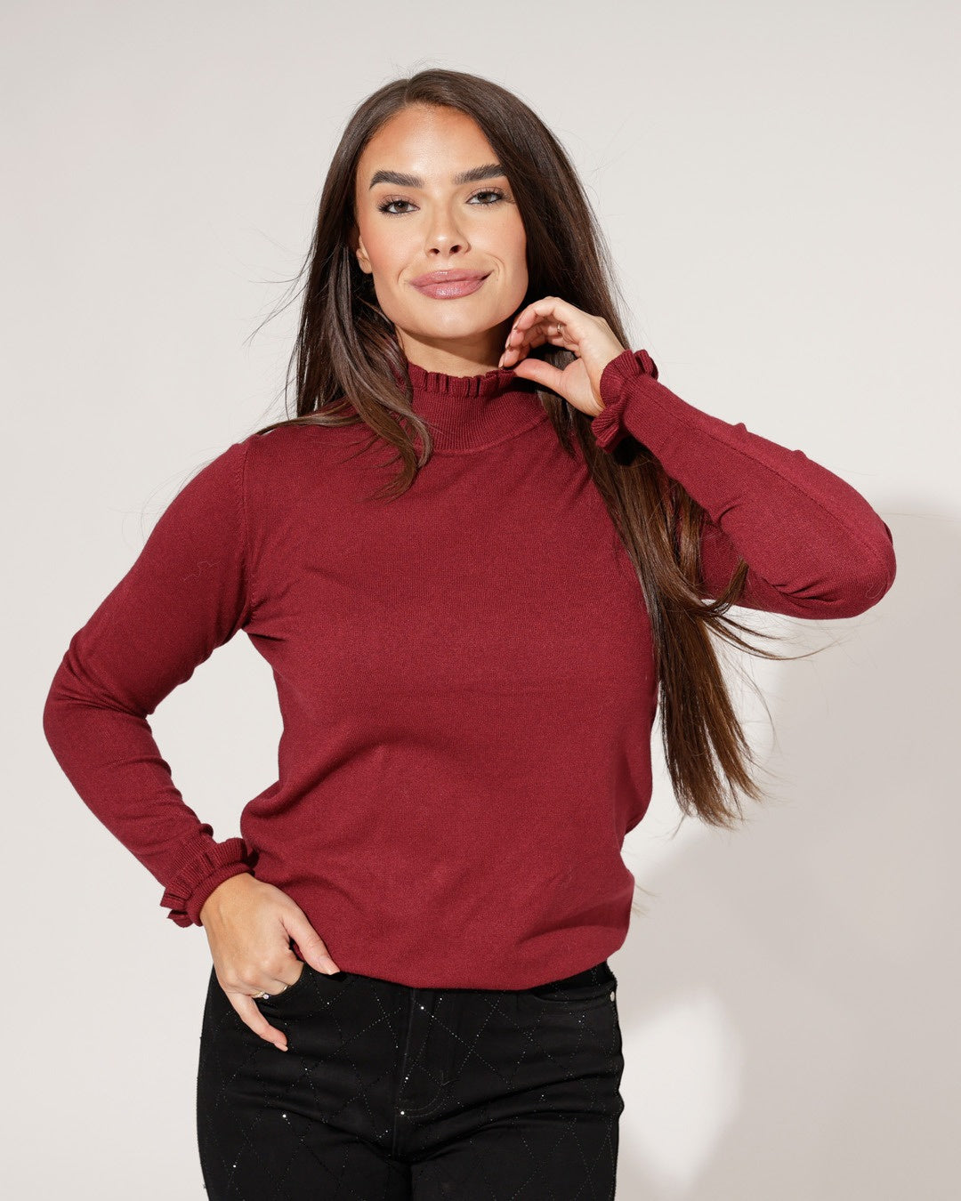 Top Millie Bordeaux