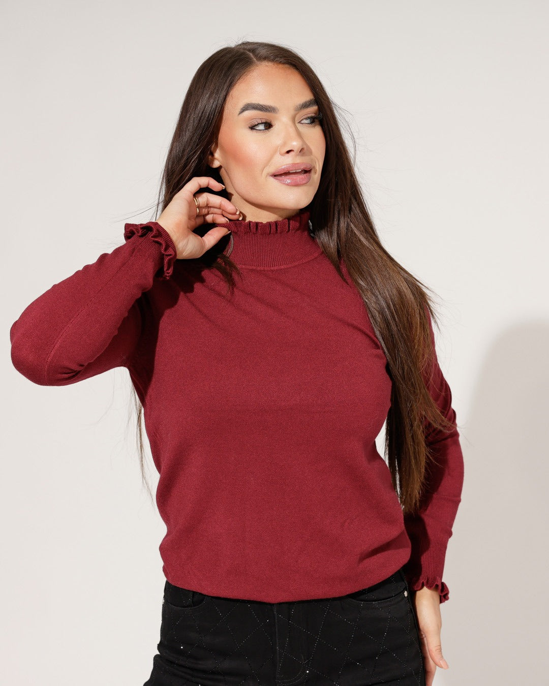 Top Millie Bordeaux