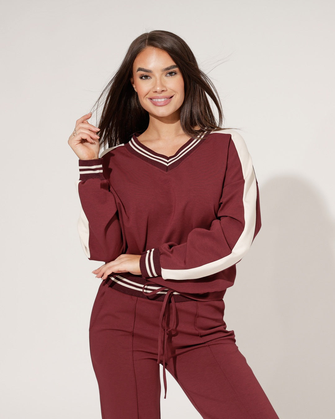 Sweater Noemi Bordeaux