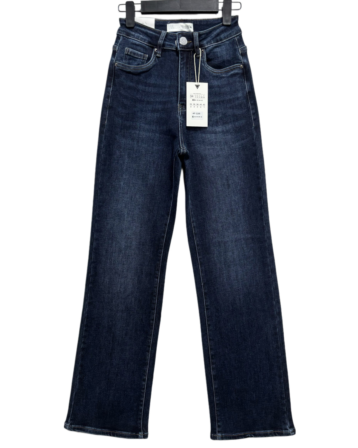 VS Miss Wide leg jeans Anjes in donkerblauw