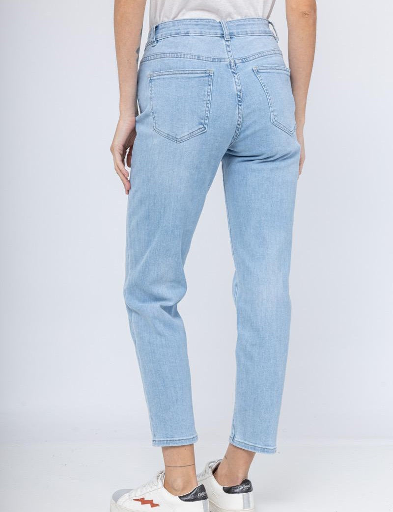 Hello Miss | Mom Jeans Elsey Blauw
