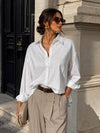 Blouse met strass Yazz Wit