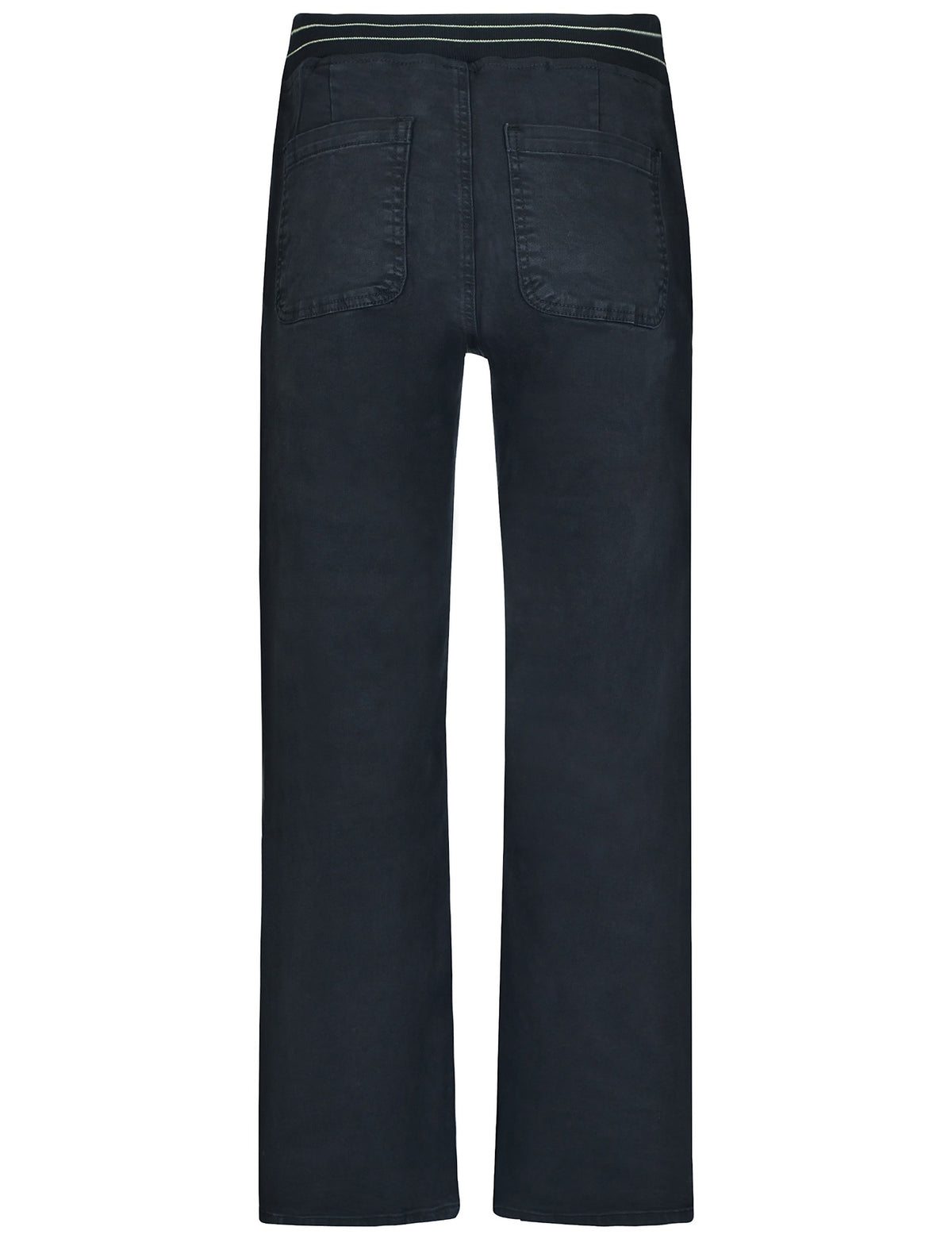 ZAC & ZOE Jog-jeans Wide Leg Mimi-H in zwart, extra aanzicht 2